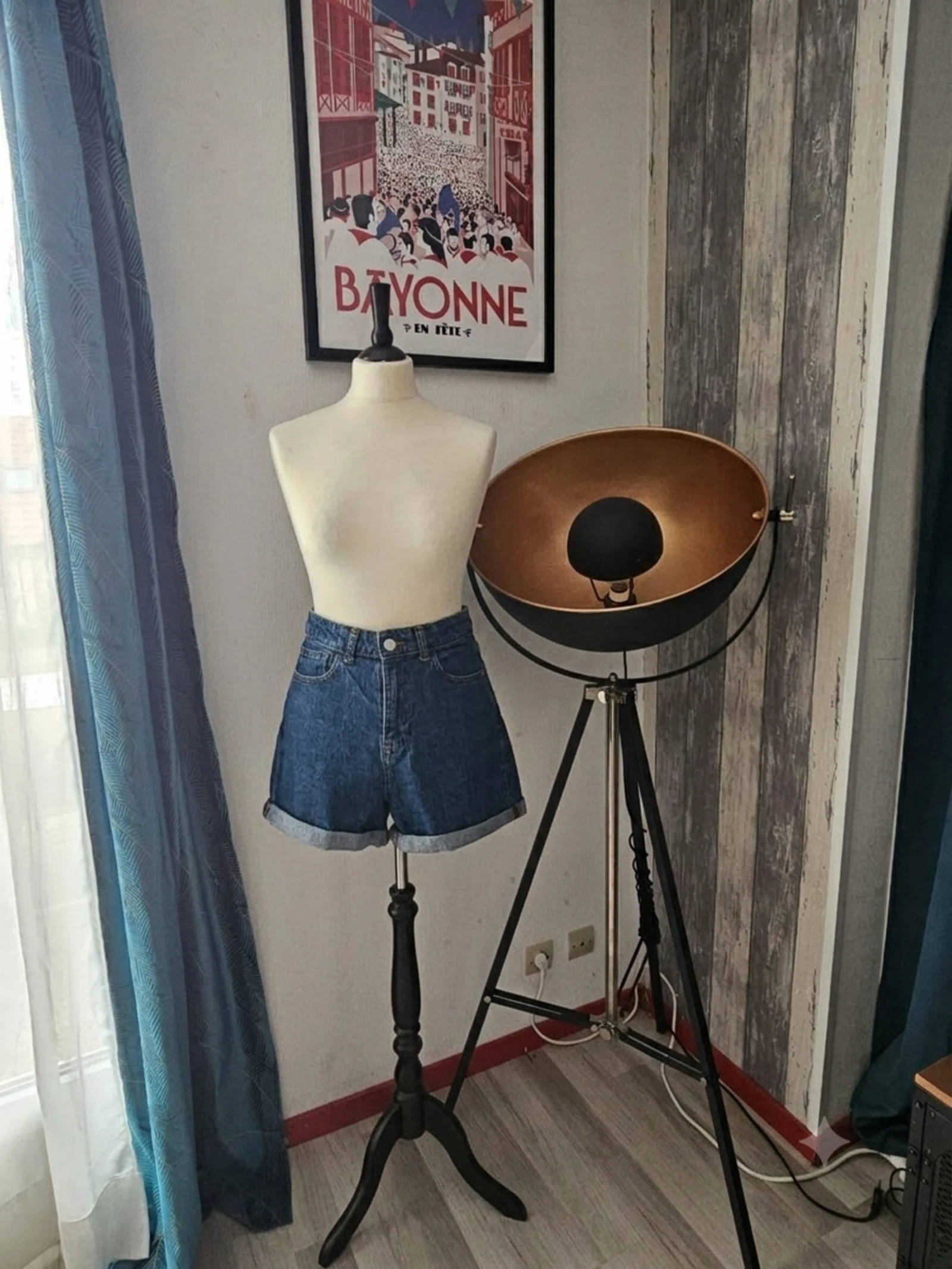 Short en jeans - taille S